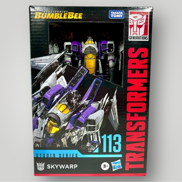 Transformers Hasbro Studio Series Bumblebee 113 Voyager Class Skywarp! - Picture 1 of 5